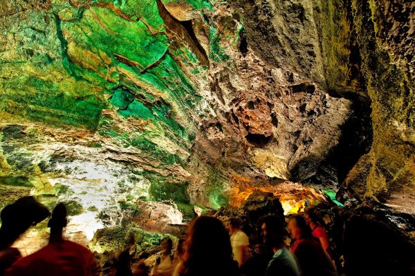 Höhlen von Lanzarote (Cuevas Los Verdes)