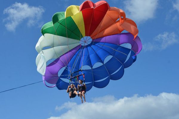 Parascending auf Lanzarote