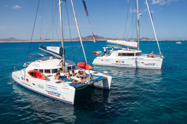 Lobos Island Katamaran Tour 3 Stunden